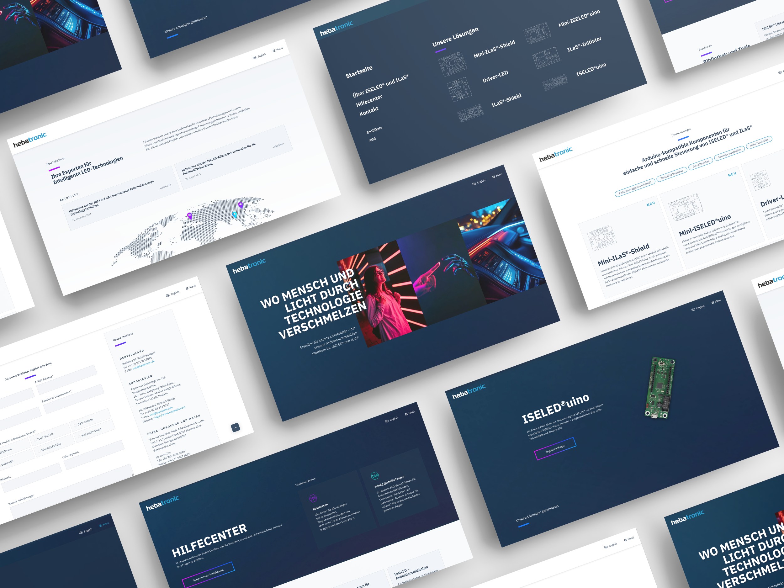 SJF Webseite Portfolio Screendesign Hebatronic LD Kontroller B2B