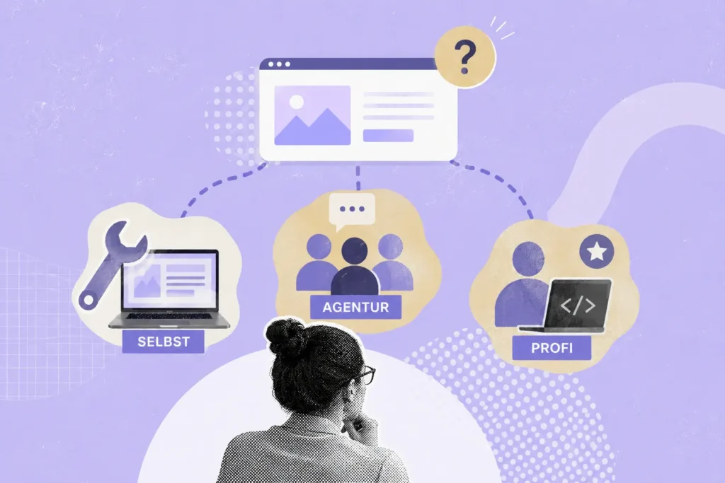 Blog Marketing Psychotherapeuten Webseite erstellen als Psychotherapeut: Selbst, Agentur oder Profi?
